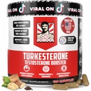 Old School Labs Testosteron dodatek pro muže - Max Potency Tongkat Ali s BioPerine ® pro Max Absorpce, Podporuje svaly, síla, zotavení, Drive & Stamina - Turkesteron, 120 Kapsle