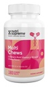 Delicious Kids Multivitamin, 180 Vegetariánské Chews - Kompletní dětský dodatek s esenciálními vitamíny a minerály - Vitamin A, B, C, D3, vápník, železo, kyselina listová, zinek - třešňový flavor