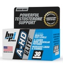 BPI Sports A-HD Elite - Mužský mocný testosteron Booster pro Staminu, síla, sexuální podpora - Podporuje svaly, Libido & Metabolismus - Přírodní testosteron dodatek - 30 Služebnictvo - 500mg