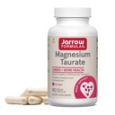 Jarrow Vibras Magnesium Taurate, Dietní dodatek, Podporuje Cardio a zdraví kostí, 300 mg na porce, 90 Veggie Kapsle, Až 30 denní zásobování