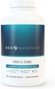 EcoNugenics Men 's Longevity Essentials Plus - Denní multivitamin pro muže - Vitamin dodatek s minerály, Byliny a antioxidanty - Podporuje celkové zdraví, vitalitu a imunitu (180 Kapsle)