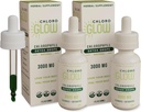 Chloroglow Liquid Chlorofyl Oxygen Kapky 3000mg Oxygen 124; doplněk metabolizmu CLAS124; Imunitní podpora CLAS124; přírodní detox CLAS124; Altitude Nesostic Aid CLAS124; Body Deodorizer 30ml (Balení po 2)