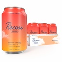 Recess Mood Magnesium & Adaptogen Drink, Relaxační nápoje, 12 unce (krvavý pomeranč, 12 balení)