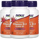 Vitamin D-3 5 000 IU, 120 Softgelů