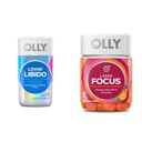 OLLY Lovin Libido Kapsle pro ženy, Laser Focus Gummies s ženšen, 36 Počet