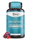 Pure by Nature Prostate Dodatek pro muže, Beta Sitosterol Prostate Zdravotní dodatek se zinem pro podporu močových cest, Snadné časté močení a zlepšený spánek, gluten- free, Non- GMO 90 Kapsle