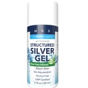 Koloidní stříbrný gel, popálenina a zranění s Aloe Vera - 30ppm pH vyvážený vzorec pomáhá Soothee Burns, Sores & Eczema - Strukturované stříbro - Made in USA (3.38 oz)