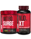 Jacked Factory Nitrofresh Shred Thermogenic Pre- cvičení v Blueberry Lemonade & N.O. XT Nitric Oxide Booster pro muže a ženy