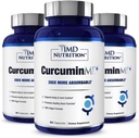 1MD Nutriční CurcuminMD Plus - Kurkumin kurkumin s boswellia Serrata - 285x Více Absorbovatelné 124x; Joint Stiffness, Muscle Recovery, a Mood Support 124; 180 Kapsle (3- Pack)