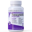 IMUNOVITES Theracurmin BID 300mg (Nano Curcumin 90mg / Cap.) [[600 mg / Serving]] - Now w / Ginger & Bioperin (60ct Bottle)