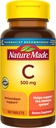 Nature Made Vitamin C 500 mg Kaplety, 100 Počet, pro imunitní podporu, Gluten zdarma