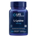 Life Extension NAC 600mg Antioxidant Immunication Support & L- Lysin 620mg for Health Stress Response 100 Capsules Bundle