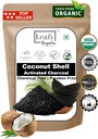 Kokosový aktivovaný Charcoal Powder - 1 LB / 16 Oz - Whites zuby, Omlazuje pleť a vlasy, podporuje lepší trávení