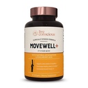Živý konzumní společný doplněk zdraví - MoveWell Plus Antarktický krilový olej, přírodní astaxanthin a hyaluronová kyselina CLAS124; Předvádí Glucosamin
