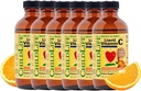 Dětský život ESSENTIALS tekutý vitamín C - čistý vitamín C Tekutý dodatek pro děti, imunitní systém podpora, Velká chuť - Přírodní Orange Flavor, 4 Fl Oz (balení po 6)