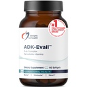 Designs for Health ADK Evail - 5000 IU VIT D3 with Vitamins A, E (Annatto Gamma Delta Tocotrienols), K (K1 + K2) - Fat Soluble Vitamin D Complex - Bone + Immunication Support - Non- GMO (60 Softgels)