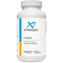XYMOGEN L- Lysin 1000mg Kapsle - Amino Acid dodatek k podpoře syntézy kolagenu, poskytuje rovnováhu na vysoký příjem argininu (90 Kapsle)