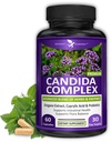 Potent Garden Candida Complex - Oregano a Capril Acid Blend, Gut Flora Balance Complex, Intestinal Health & Imunitation Support with Herbs & Probiotics, Gut Health Supplements for Women & Men 60 Count