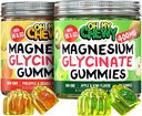 Hořčík Gummies Bundle - 2 láhve (60 každý) - Apple Kiwi & Ananas Orange