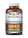 Amazing Applicas Cholin & Inositol Dodatek 124; 500 Mg Per Serving CLANE124; Kapsle 124; Non- GMO CLANE124; Gluten- Free CLANE124; Made in USA (1 balení, 200 Počet)
