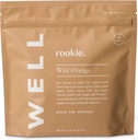 Rookie Wellness Welness Well - Veganské imunní podpůrné balíčky s 1000 mg vitaminu C, 14 mg vitaminu E a zázvorem v přírodní Citrus Flavor - Sugar and Filler Free (30 Servings, Wild Orange)