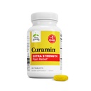 Terry Přirozeně Curamin Extra Strength - Kurkumin & Boswellia Supplement for Health Circulation Support - Turmeric Supplementary to Supplementary Joints, Muscle Health & Endorphin Production - 60 tablet