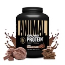 Zvířecí 100% syrovátkový proteinový prášek - syrovátková směs pro předcvičení nebo příspěvek cvičení, zotavení, nebo kdykoliv nízká hladina cukru protein boost jídlo náhrady s BCAA rozvětvený řetězec aminokyseliny - čokoláda, 4 LB