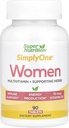 SuperNutrition SimplyOne Multi- Vitamin pro ženy, high- potency, One / Day Tablety, 90 Počet