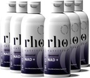 Rho Nutrition Liposomální NAD + - Tekutý dodatek navržený pro podporu absorpce - Aktivní forma NAD + Pomáhá podporovat normální buněčné zdraví, zdravé stárnutí, energetický metabolismus a vitalitu - 6 Pack