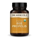 Dr. Mercola Organic Bee Propolis, 30 Služeb (30 Kapsle), Dietní dodatek, Podporuje Respirační zdraví, Non-GMO, Certified USDA Organic