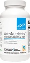 XYMOGEN Activients Nutricents Without Copper & Iron - Multimineral Multivitamin for Men + Women with Folate, B12, Zinek a vitamin C, Beta Caroten, Selenium Supplement - Daily Multivitamin (120 Kapsle)