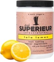 Superieur Electrolytes - Plant based Electrolyte Supplement w / Mořské minerály pro hydrataci a zotavení - Keto Friendly, Non- GMO, Nulový cukr, Vegan Zdravý sportovní nápoj Powder - Lola Lemon (70 Služeb)