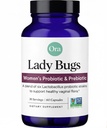 Ora Organic Prebiotics and Probiotics for Women - Lactobacillus for Vaginal Health & Candida Support, Containes 16 Billion CFU, 6 Strains - 1 měsíční zásoba, 60 Vegan Probiotic Capsules