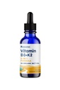 NativePath D3K2 Tinktura - 2000IU Vitamin D3 a vitamin K2 dodatek s organickým MCT olejem - 1 Fluid Ounce - Rapid Biologická dostupnost Multi- Vitamin pro sílu kostí a celkové tělo Wellness, 30 Služební