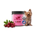 Kin + druh Dog Supplement Powder - Doplněk pro psy a kočky pro zdravou imunitu - Podpora močového měchýře - Přírodní vzorec s organickým brusinkovým, borůvkovým a kokosem - Made in USA - 4 oz (střední)