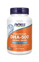 DHA-500, 90 Softgels by Now Foods (Balení po 2)