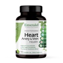 Emerald Labs Heart, Artery & Vein Health - Heart Health Support with Hawthorn Berry, Meriva Turmeric, Vitamin K2 as Vital Delta MK-7 & More - Bezlepkové - 90 Zeleninové kapsle (30- Day Supply)