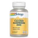 SOLARAY vápník Magnesium zink dodatek - s vápníkem 1000mg, hořčík 500mg - zdraví kostí, svalové funkce, srdce zdraví a imunitní podpora - Vegan, 60 denní záruka, 25 Služební, 100 VegCaps