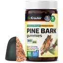 BIO KRAUTER Pine Bark Extract Gummies - 300 mg Síla - 60 Vegan Chews - French Maritime Pine Bark Extract - Antioxidant Supplement - 95% Proanthocyanidins - Pectin- based Formule