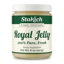 Stakich Fresh Royal Jelly - Pure, All Natural - No Additives / Flavors / Preservativs Add - 8 Ounce (227 Gram)