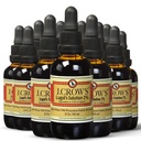 J.CROW 'S ® Lugol roztok jódu 2% 2 oz (12 lahví) - Premium jód & kalium iodid Liquid, gluten &, Alkohol- Free Natural Brine Extract, No Expiration