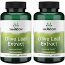 Swanson Olive Leaf Extract Capsules with 20% Oleuropein - (120 Capsules, 500mg One) 2 Lahvičky