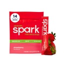 AdvoCare Spark Vitamin & Amino Acid Dodatek - Focus & Energy Drink Powder Mix s vitaminem A, B-6, C & E - Také zahrnuje L-Carnitin & L-Tyrosin - Jahoda, 14 Stick Packs