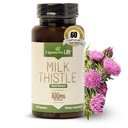 Lignans for Life Milk Thistle Seed Extract Bylinný dodatek pro psy, 100mg - 60 Vegetariánských kapslí, Psí játra