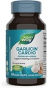 Nature 's Way Garlicin Cardio Premium Herbal Podpora zdravého cirkulace * 350 mg na porci 90 tablet