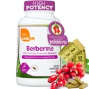 Berberine s klinicky hodnocenou Berbevis, Metabolismus a Glucos Support Formule, 60 Kapsle.