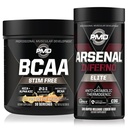 PMD Sports Arsenal X Inferno Superior Fast- acting Liquid Gel termogenic Fat Burner (120 Liquid Gels) Sports BCAA for Recovery and Performance- Fun on The Beach (30 Servings)
