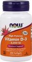 Nyní Potraviny Vitamin D-3, Strukturální podpora 2000 I.U, 480 Softgels