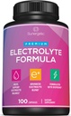 Premium Electrolyte Kapsle - Podpora pro Keto, Nízké sacharidy, Rehydratace & Recovery - Elektrolyt Náhradní tablety - Obsahuje Electrolyte Soli, hořčík, sodík, draslík - 100 Kapsle