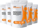 BulkSupplements.com Draslík Gluconate Powder - Příplatek draselný, Minerální dodatek - Bezlepkové, 600mg na servírování, 5kg (11 liber) (balení po 5)